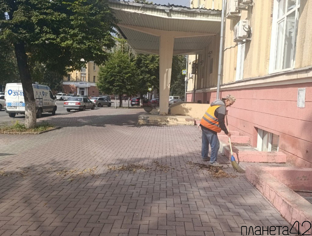 Кемеровские дорожные и коммунальные службы наводят порядок во всех районах города